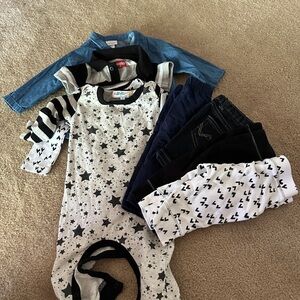 Starry Night Kids One Piece